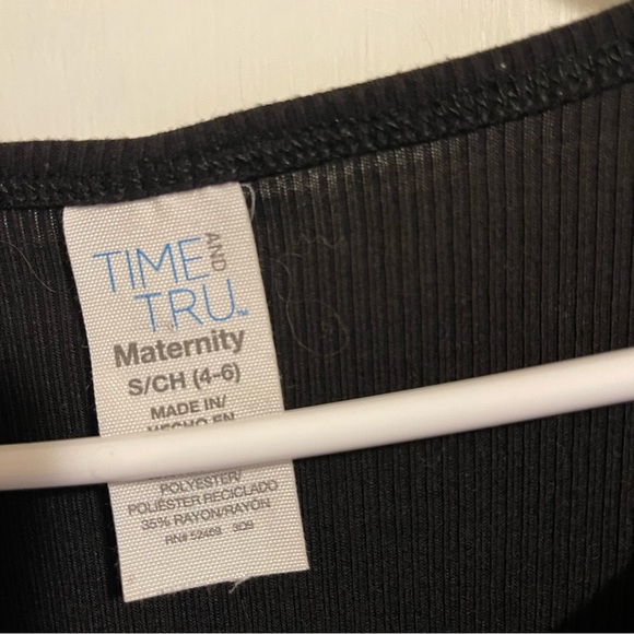 Time and Tru Maternity small. Black - Picture 4 of 8
